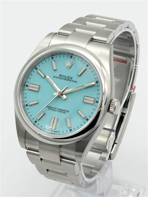 tiffany blue dial rolex